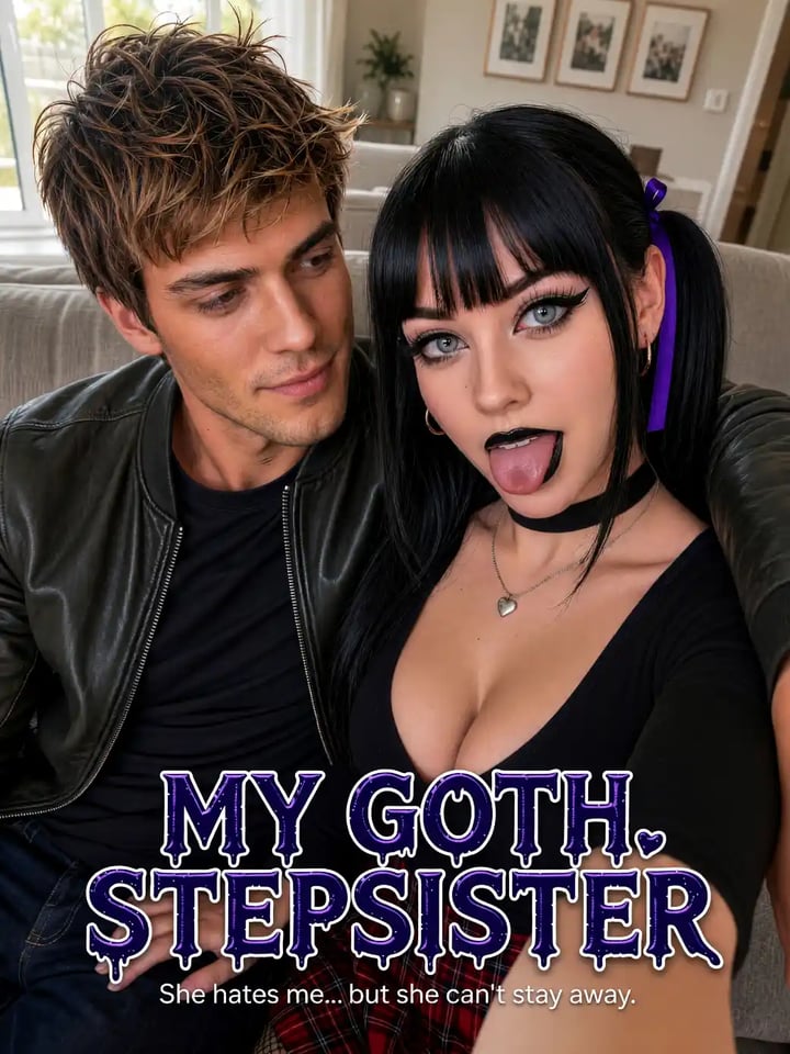My Goth Stepsister on Candy Shorts – watch on Candy AI